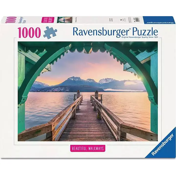 Ravensburger - Passerelle du lac d'Annecy - Puzzle 1000 pièces