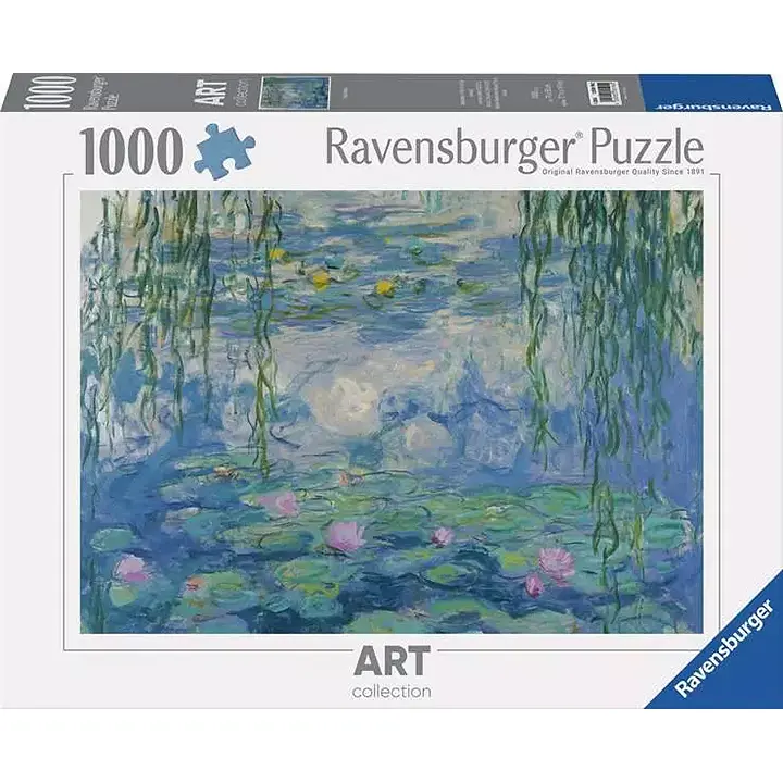 Ravensburger - Puzzle 1000p - Les Nymphéas Claude Monet