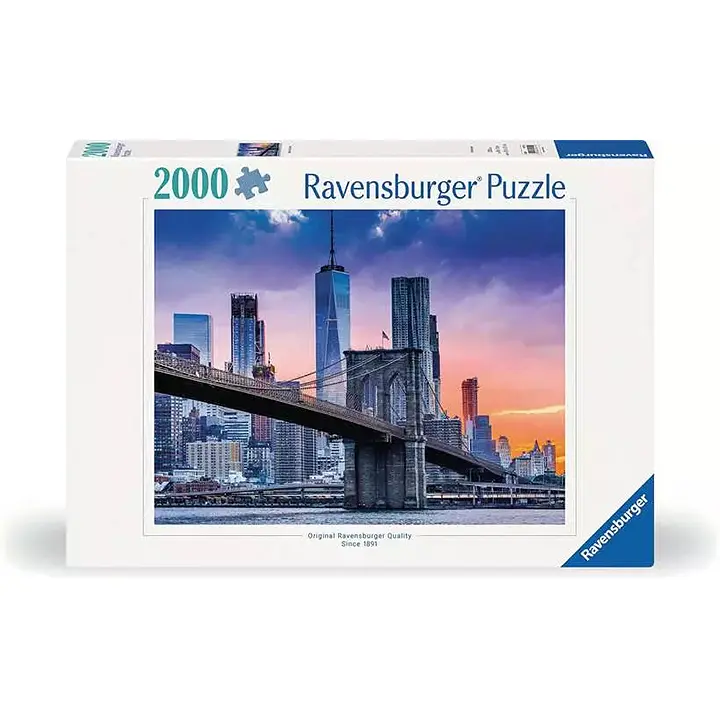 Ravensburger - Puzzle 2000p - De Brooklyn à Manhattan
