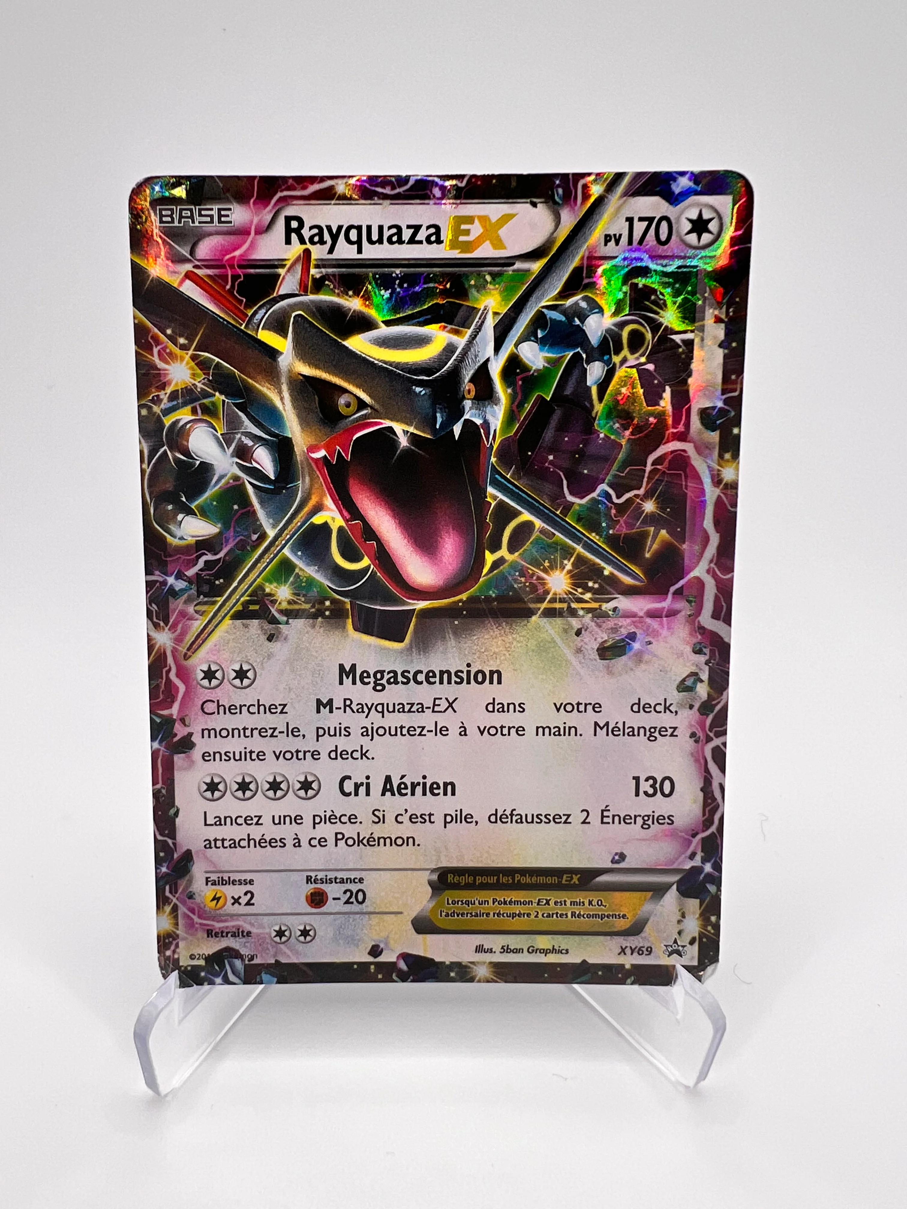 Rayquaza ex Promos Promos Promos Promos Promos XY69 - Promos Black Star XY – Black Star – Carte Pokémon Promo