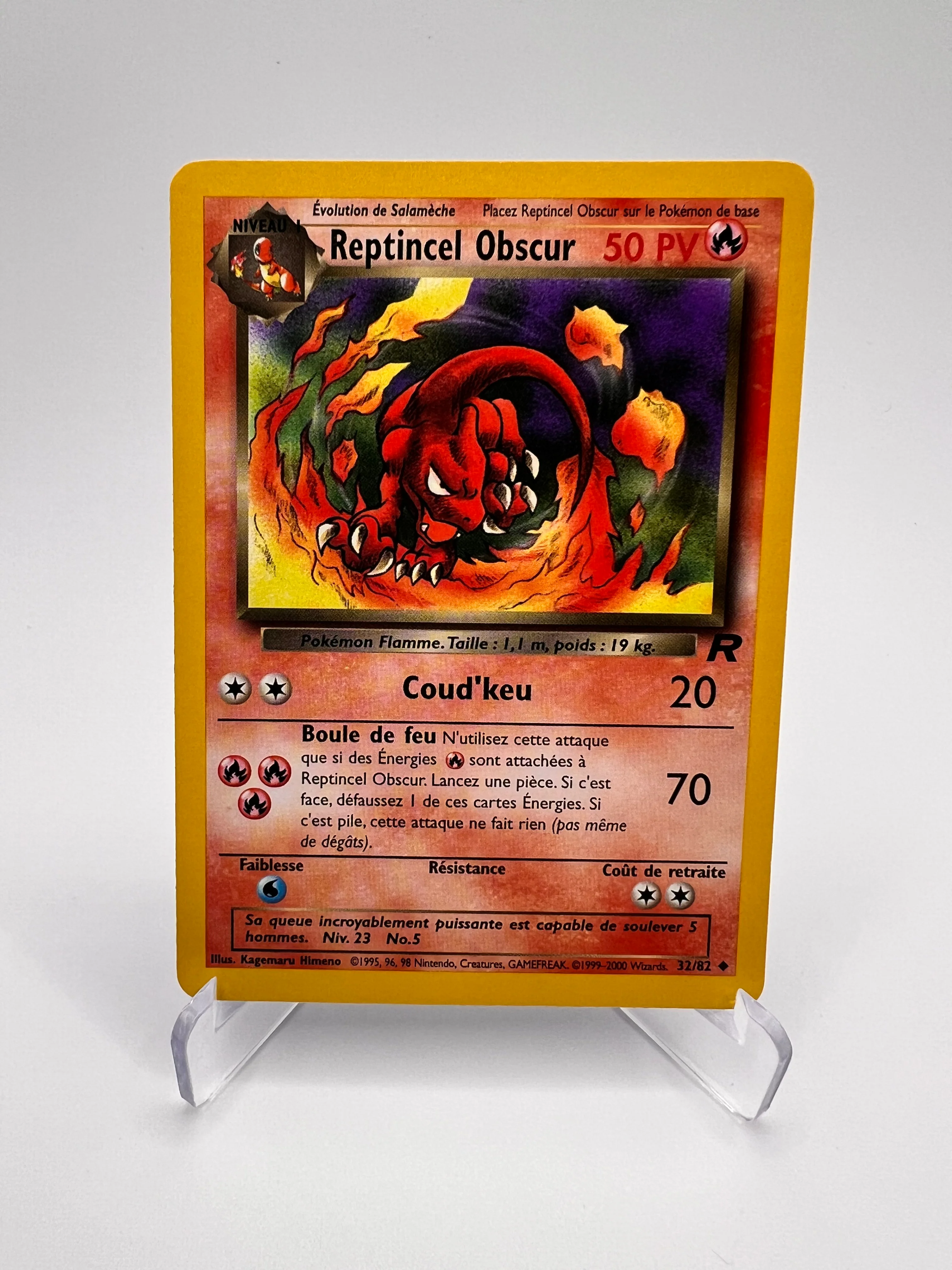 Reptincel Obscur 32/82 - Team Rocket