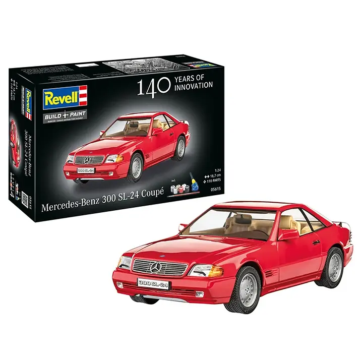 Revell - Coffret Cadeau Mercedes Benz 300 SL-24 Coupé - Réf 05615 - 1/24