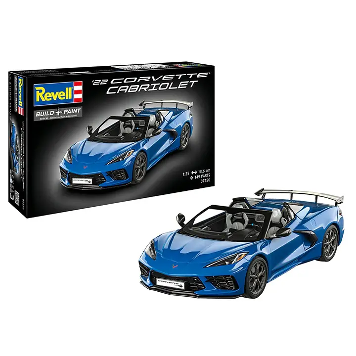 Revell - Corvette C8 Cabriolet - Réf 07750 - 1/24