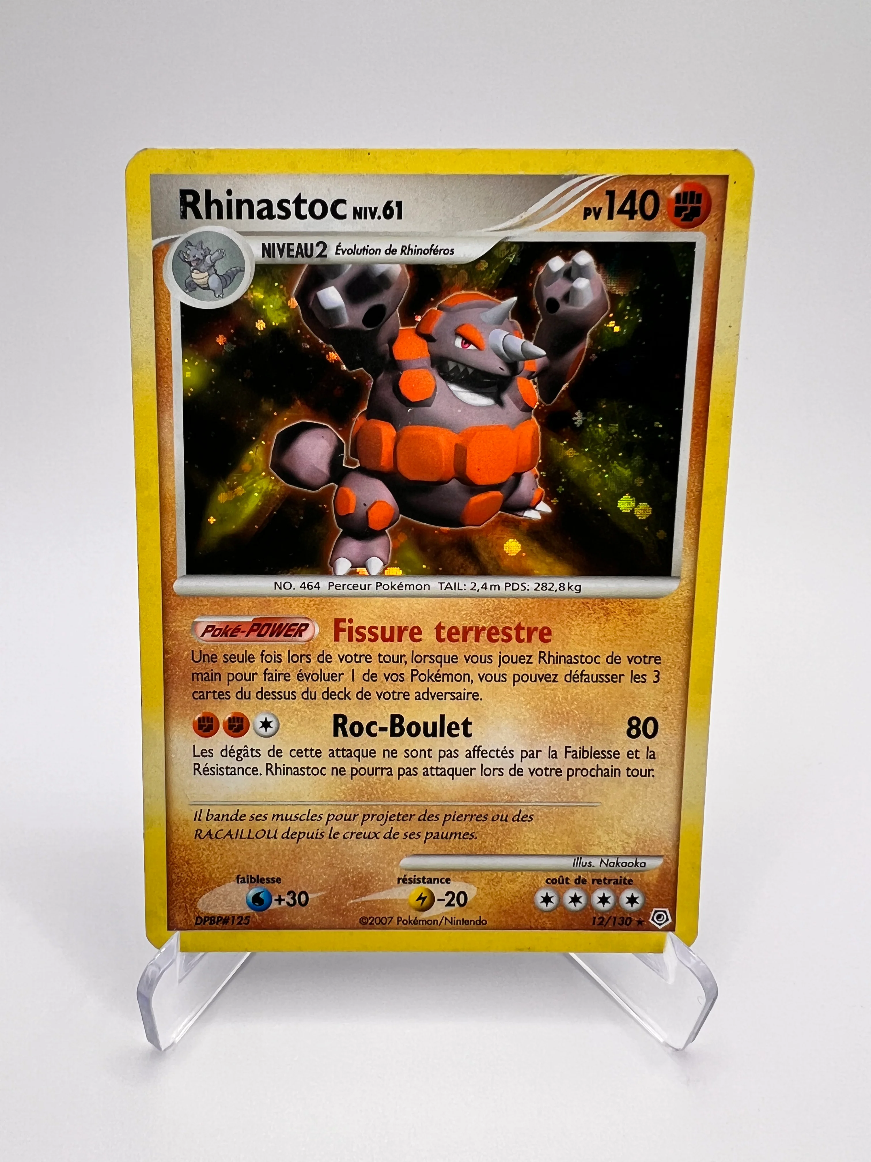 Rhinastoc Niv.61 12/130 - Mega Evolutions