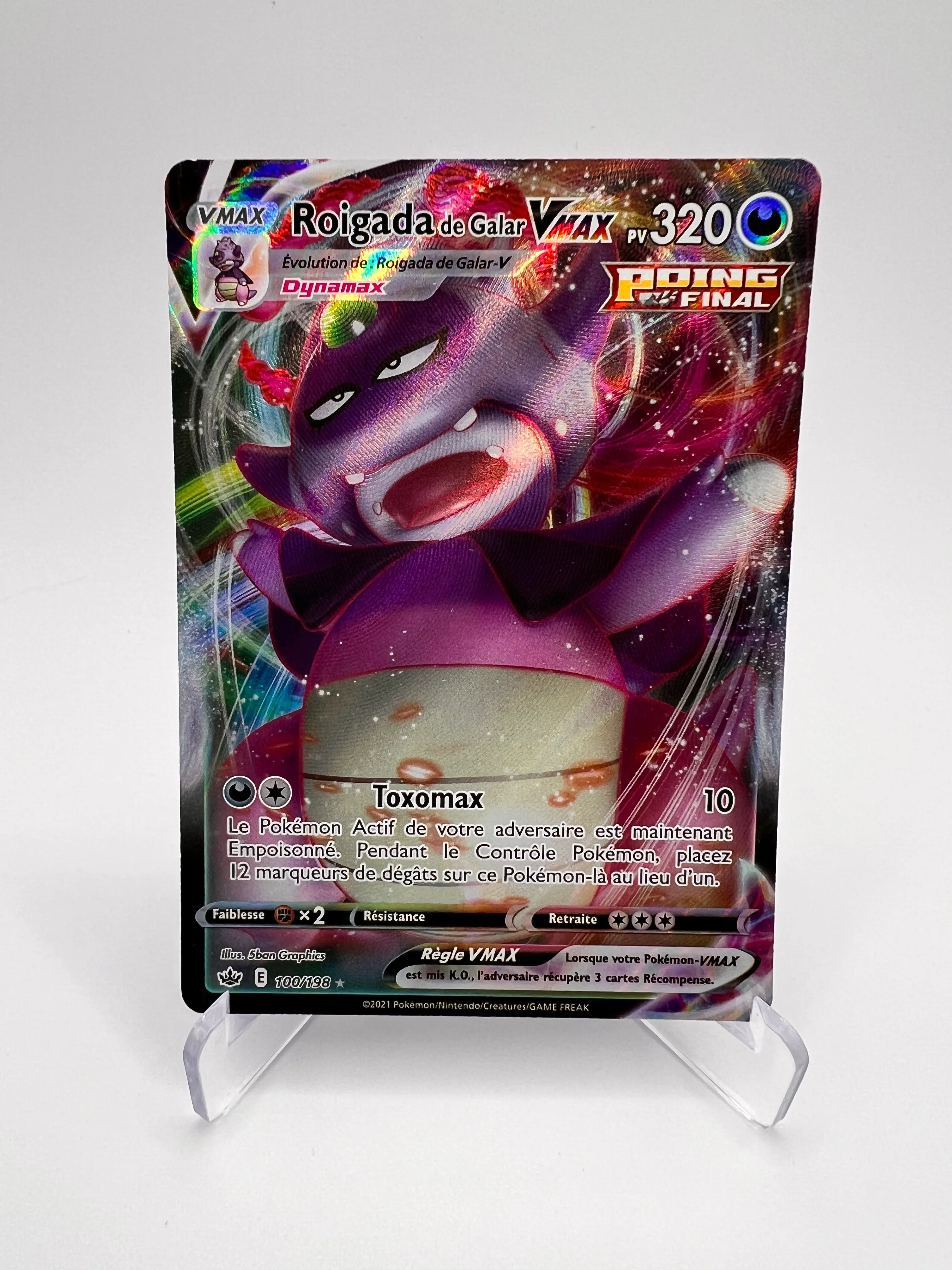 Roigada de Galar VMAX 100/198 - Regne De Glace