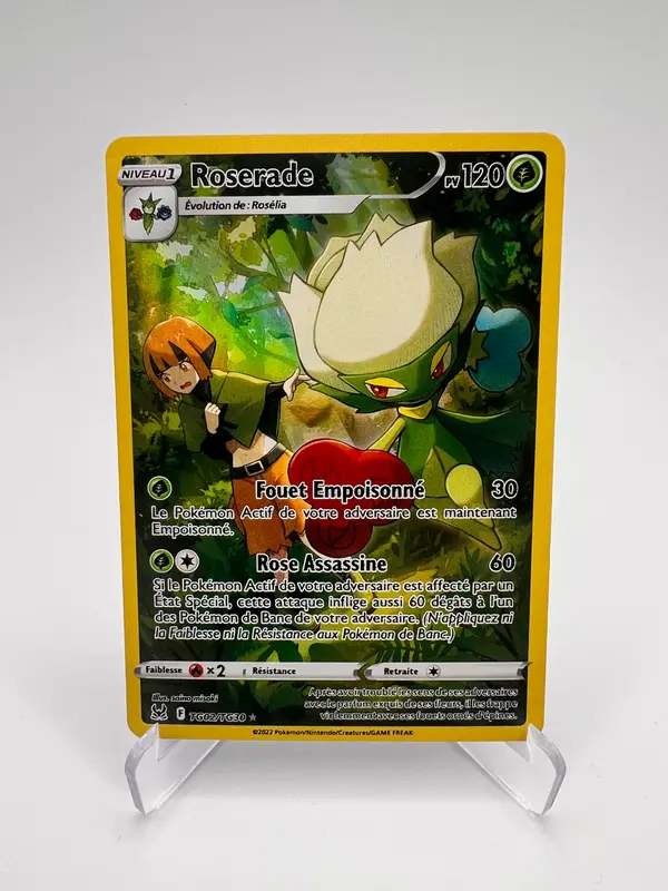 Roserade TG02/TG30 - Origine Perdue – Origine Perdue – Carte Pokémon Trainer Gallery