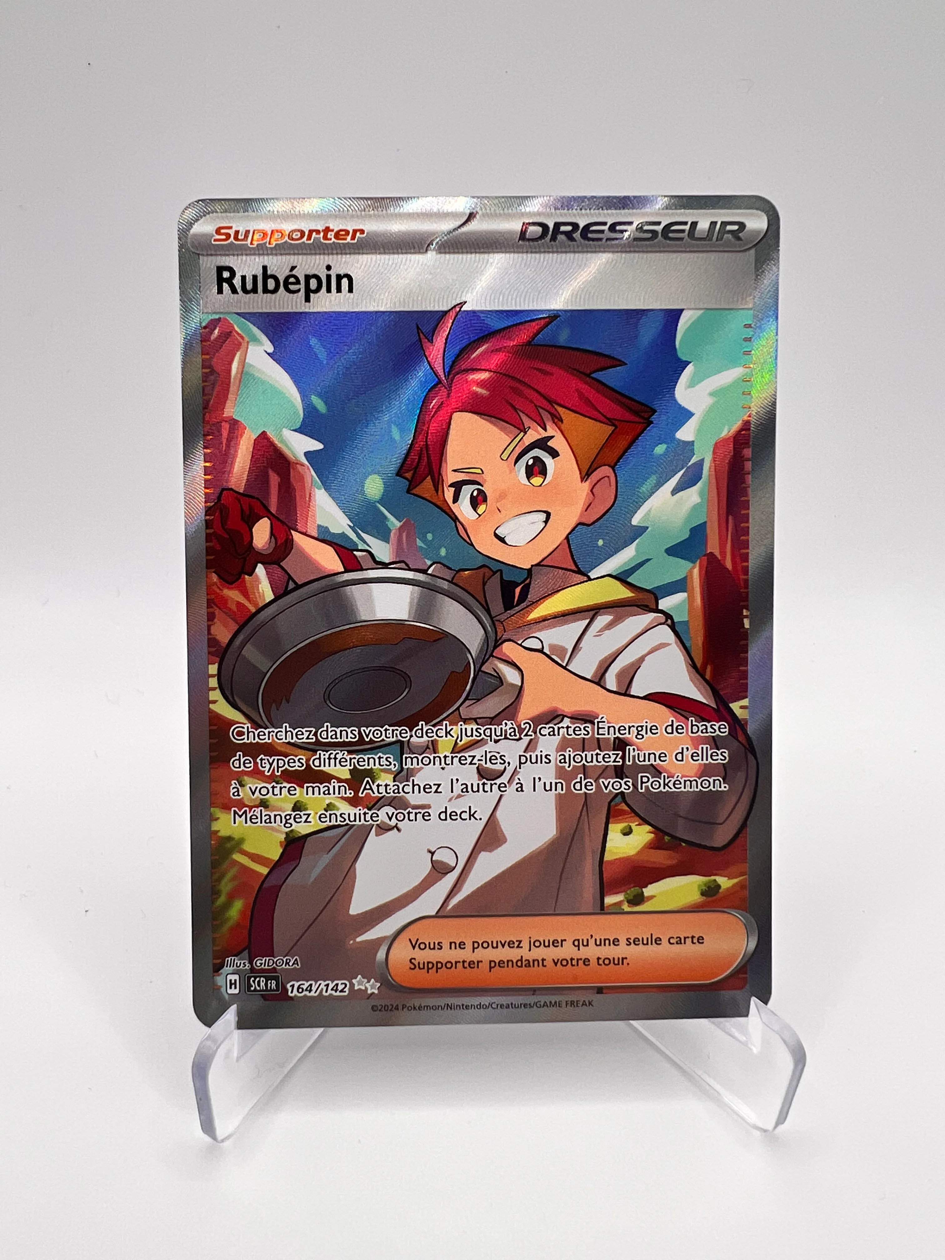 Rubépin 164/142 - Couronne Stellaire – Couronne Stellaire – Carte Pokémon Ultra Rare