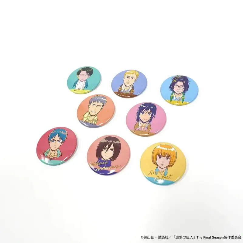 Shingeki No Kyojin (l'Attaque des Titans) - Badges - POP UP SHOP by WIT STUDIO (1 Unité)